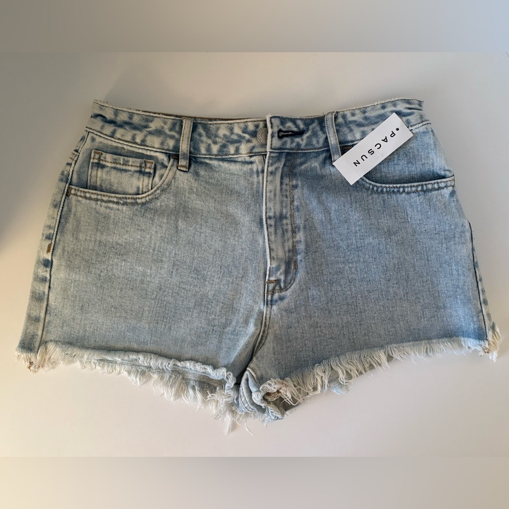 PacSun High Rise Festival Shorts NWT 27 Medium Indigo